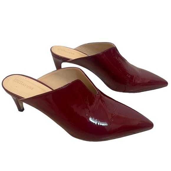 Nordstrom Signature Patent Leather Mules - Picture 2 of 16